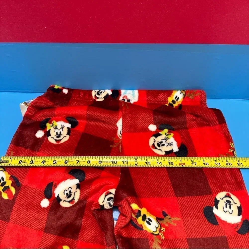 Disney Mickey Mouse & Friends Christmas pajama pants M - Picture 8 of 9
